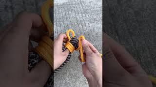 Uncle Wei teaches practical knots for tent cloth corner knots knots knotting skills [upl. by Thurnau358]