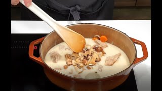 Recette de blanquette de veau simple et onctueuse [upl. by Bandler]