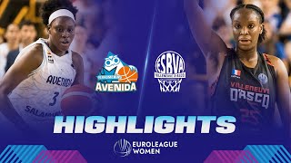 Perfumerias Avenida v Villeneuve dAscq LM  Gameday 2  Highlights  EuroLeague Women 202324 [upl. by Edy]