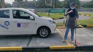 Ujian Tanjakan  RAMP  kereta auto yg ditunjukkn oleh Adik Wahida  Cekap Sri Muda [upl. by Shelly]