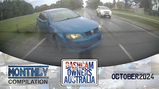 Dash Cam Owners Australia October 2024 On the Road Compilation [upl. by Nahsed]