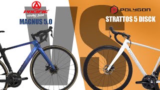 Strattos S5 Disc vs Pacific Magnus 50 [upl. by Nosremaj]