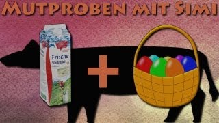 Mutproben mit Simi 1 Liter Milch mit einem Ei in 3 Minuten trinken [upl. by Nguyen113]