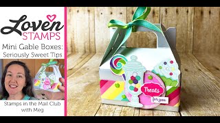 Seriously Sweet Silver Treat Box Gable Boxes with Sweets [upl. by Elocin]