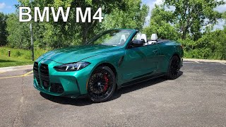 2025 BMW M4 Competition Exclusive Walkaround Review And Exhaust Sound [upl. by Rolyt]