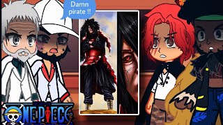 Marines and Yonkos react to Madara Uchiha as New pirate [upl. by Eednarb]