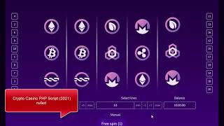 Crypto Casino PHP Script 2021 nulled [upl. by Lehte]