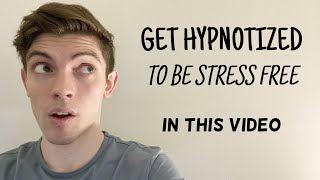 I Will Hypnotize You to Eliminate Your Stress amp Anxiety  Hypnosis Through the Screen [upl. by Arahahs]