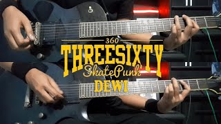 Threesixty  Dewi  Full Guitar  Instrumen Cover   Lirik Karaoke [upl. by Christina121]