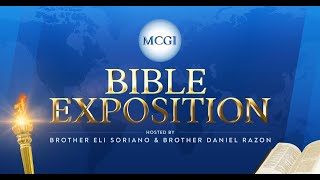 MCGI Bible Exposition  Tagalog  Thursday October 3 2024 at 12 AM PHT [upl. by Lajet133]