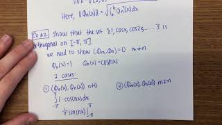 111 Orthogonal Functions [upl. by Melentha]