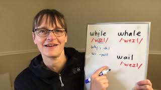 How to Pronounce While Whale and Wail [upl. by Eak]