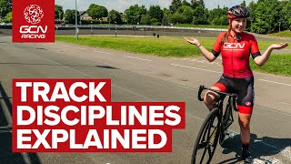 Track Cycling Races Explained [upl. by Susejedesoj]