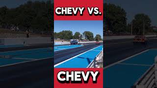 Chevy vs Chevy Drag Race shorts [upl. by Madden717]