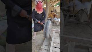 DIESEL ENGINE START WITH HANDCART NEW EXPERIMENT 🤔 starting engine experiment viral [upl. by Nylear]