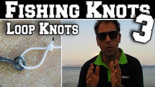 ΚΟΜΠΟΙ ΨΑΡΕΜΑ 3  ΘΗΛΙΕΣ ΓΙΑ ΤΕΧΝΗΤΑ LOOP KNOTS  FISHING KNOTS [upl. by Ileyan]