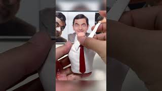 Clay Artisan JAY ：Creating a Funny Clay Portrait of Mr Bean [upl. by Fleurette]