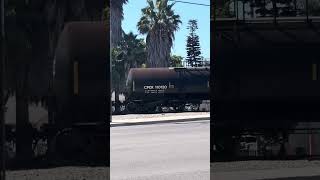 BNSF 196 leads the local to the Alcoa Yard and El Segundo Yard after passing Sepulveda Blvd [upl. by Caesaria]