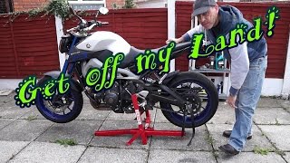 abba Superbike stand  Front lift arm  Get your bike airborne [upl. by Aicatsana]