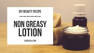 DIY  Non greasy body lotion  Liz Bumgarner beauty amp wellness [upl. by Lavoie949]