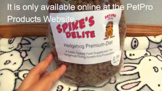 Hedgehog Diet and Reading Hedgehog Food Labels [upl. by Dennard]