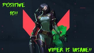 TOXINS GOING UP  VALORANT Closed Beta 2212 Viper Gameplay [upl. by Boser]