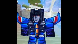 A fun day with Thundercracker until  starscream thundercracker megatron roblox [upl. by Ahsekin]