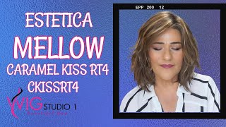 Estetica MELLOW Wig Review  CKISSRT4 Caramel Kiss RT4  MARLENES WIG amp CHAT STUDIO [upl. by Naryk]