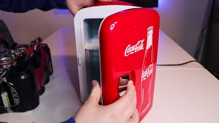 Coca Cola Mini Fridge Review [upl. by Christabelle]