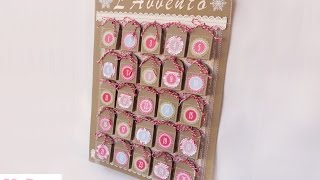 Tutorial Calendario dell Avvento  Advent Calendar [upl. by Ecire]