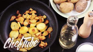 Ingrédients pour pommes de terre sautées [upl. by Llyrat107]