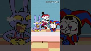 Pomnis scared of needle the amazing digital circus shorts [upl. by Yragerg68]