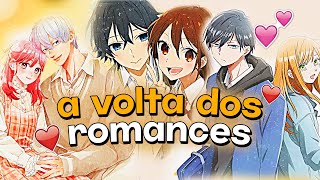 A Volta dos ANIMES DE ROMANCE 💞 [upl. by Christoforo]