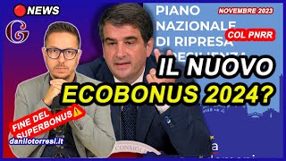 Nuovo ECOBONUS 2024 col PNRR ultime notizie  sostituirà il Superbonus [upl. by Klayman]