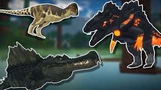 Oceanic Sarcosuchus Remodel is Beautiful  Dinosaur Simulator Update [upl. by Seditsira340]