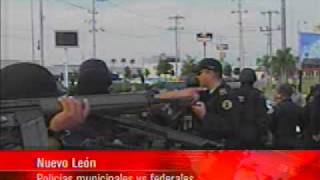 Policias Federales VS Municipales [upl. by Lemuelah]