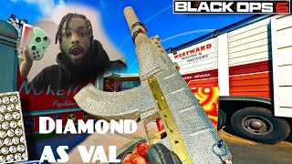 I UNLOCKED DIAMOND On The quotAS VALquot In BLACK OPS 6 [upl. by Urita]