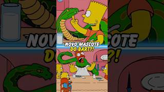 O NOVO MASCOTE DO BART simpsons thesimpsons shorts homer bart [upl. by Anahpets]