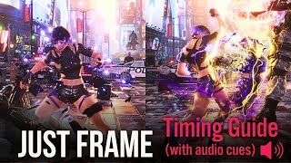 TEKKEN 8  Reina Just Frame Timing Guide [upl. by Avelin]