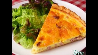 La recette authentique de la Quiche Lorraine [upl. by Retsevlys136]