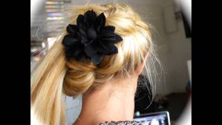 Tuto Coiffure 20  Coiffure Chic Simple et Rapide à base de chignons [upl. by Hunsinger139]