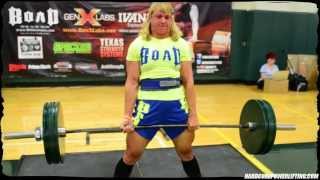 Ms Kristy Scott Raw Deadlifts 315 Pounds x 29 Reps at 196 Pounds Body Weight [upl. by Zoi99]