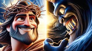 Jesus Defeats the Beast  AI Animation [upl. by Rutherford]