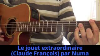 Le jouet extraordinaire Claude François reprise à la guitare Cover 1965 [upl. by Pellet]