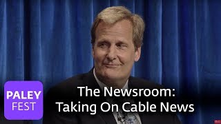 The Newsroom  Aaron Sorkin and Jeff Daniels Talk About Taking On Cable News [upl. by Mercedes422]