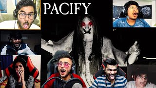 INDIAN GAMERS REACT TO PACIFY  CarryminatiHitesh ksRakazoneTanmaybhatXaaya  Funny Movements [upl. by Yerfoeg338]