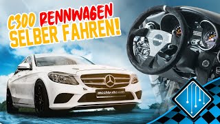 Rennwagen selber fahren Mercedes C300 VT2  mcchipdkr [upl. by Rider]