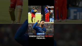 Dinesh karthik has retired from IPL  Another sad moment for RCB 🙁🙁 [upl. by Callan758]