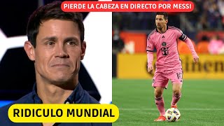 💥 MESSI DESTRUYE A EDU AGUIRRE Y ESTE PIERDE LA CABEZA EN DIRECTO RIDICULO MUNDIAL ❌ [upl. by Merridie461]