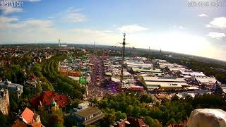 Oktoberfest 2023 WiesnÜberblick live [upl. by Randa]